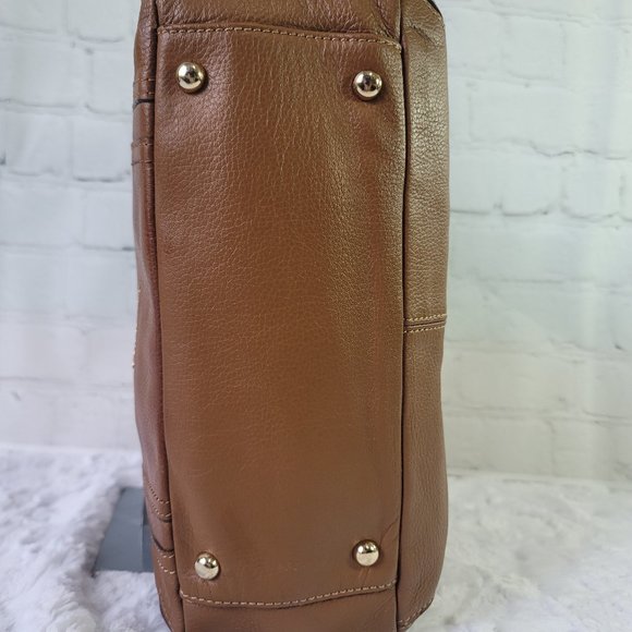 LANCETTI Y2K Brown Leather Shoulder Bag - Picture 9 of 16